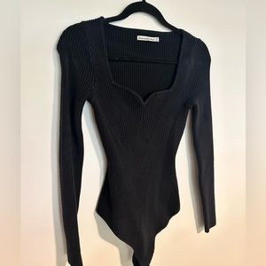 Abercrombie and Fitch Sweater Bodysuit - Size Medium